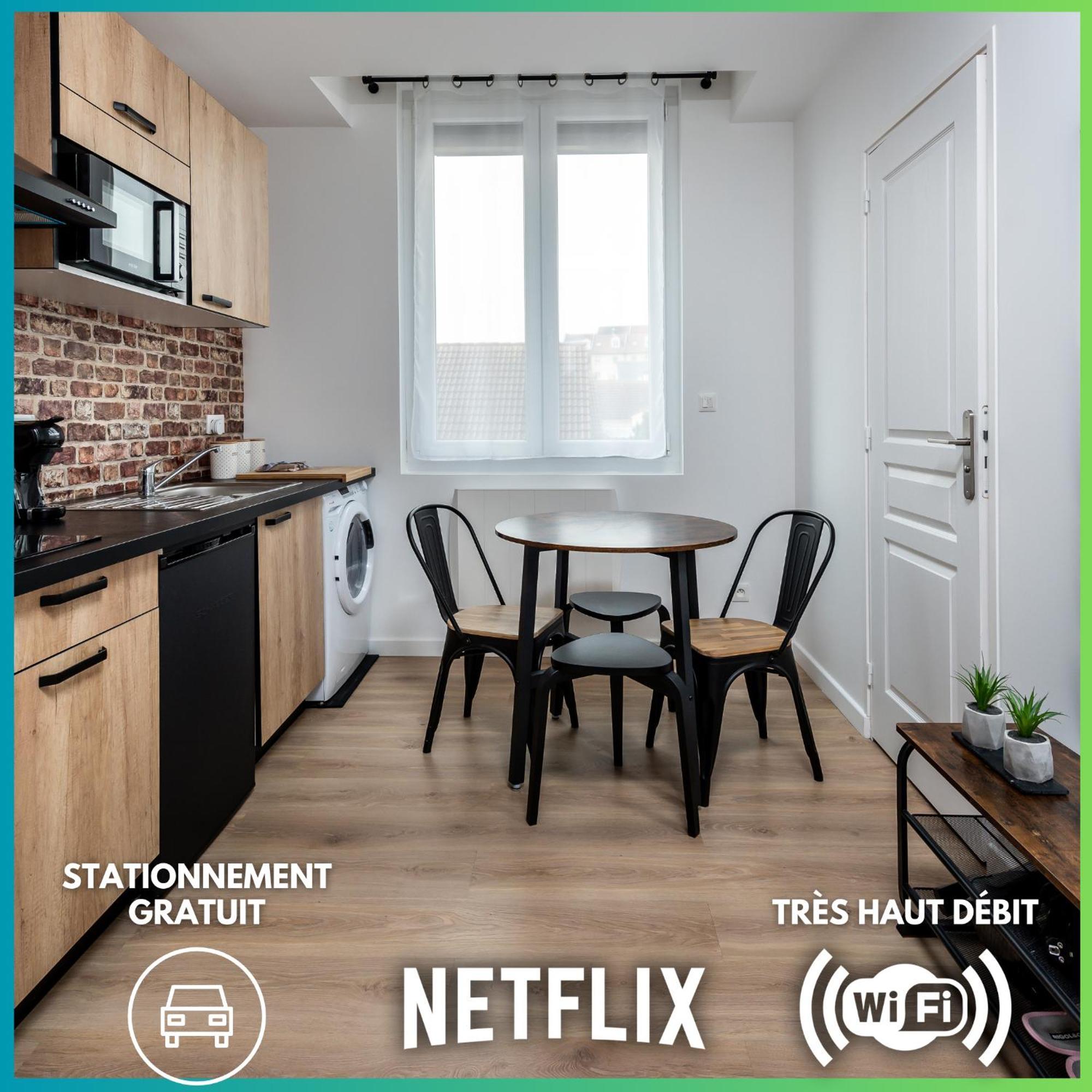Location D'Appartements - Cosysejour - Calme Fibre Netflix Amiens Exterior photo